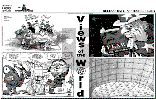 Views of the World on Tuesday September 11, 2018 Comic Strip