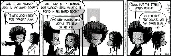 The Boondocks on Tuesday July 5, 2011 Comic Strip