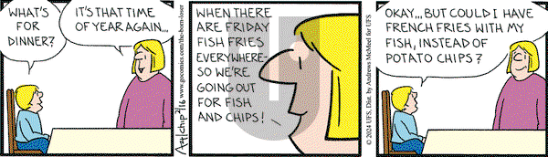 The Born Loser on Friday February 16, 2024 Comic Strip