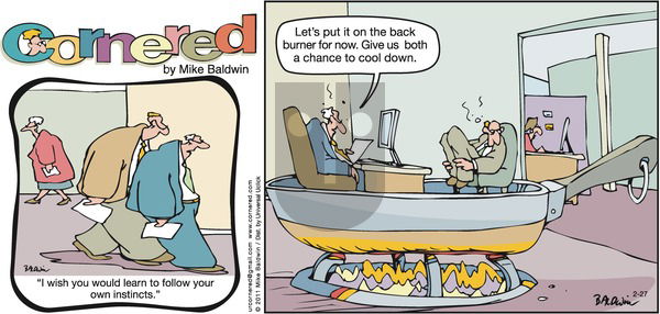 Cornered on Sunday February 27, 2011 Comic Strip