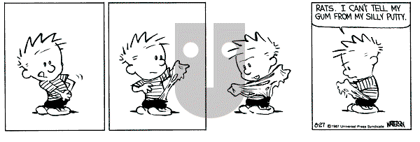 Calvin and Hobbes - Thursday August 27, 1987 Comic Strip
