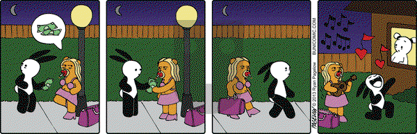 Buni on Friday January 10, 2014 Comic Strip