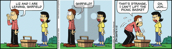 Garfield on Friday April 12, 2013 Comic Strip