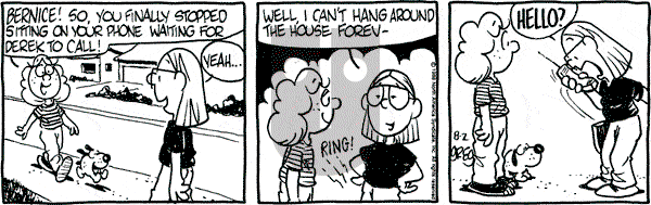 Luann on Tuesday August 2, 1988 Comic Strip
