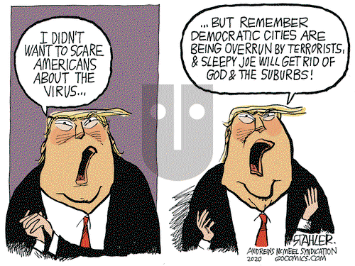 Jeff Stahler on Friday September 11, 2020 Comic Strip