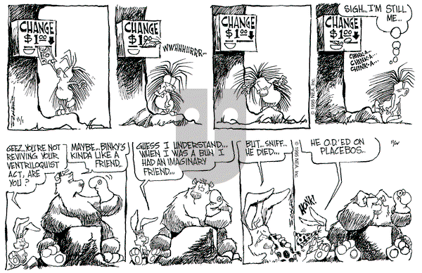 The Grizzwells on Wednesday November 1, 1995 Comic Strip