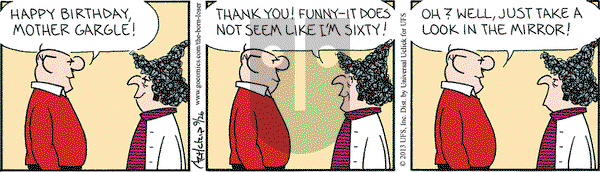 The Born Loser on Thursday September 26, 2013 Comic Strip