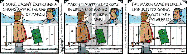 The Born Loser on Monday March 31, 2025 Comic Strip