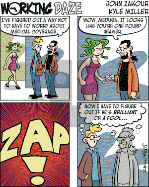 Working Daze on Saturday October 20, 2007 Comic Strip
