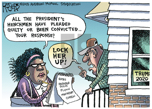 Rob Rogers on Thursday August 23, 2018 Comic Strip