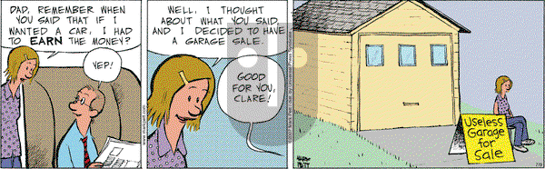 Lucky Cow on Monday July 9, 2007 Comic Strip