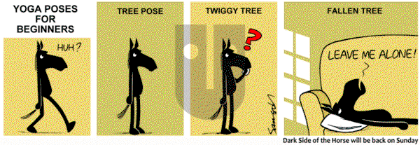 Dark Side of the Horse - Friday September 5, 2014 Comic Strip