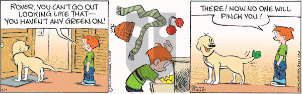 Red and Rover on Thursday March 17, 2011 Comic Strip