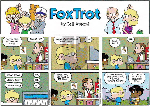 FoxTrot - Sunday September 19, 2004 Comic Strip