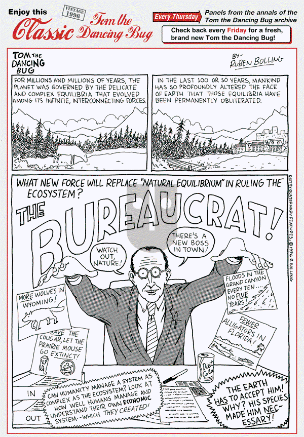 Tom the Dancing Bug on Thursday July 14, 2016 Comic Strip