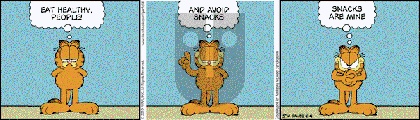 Garfield on Saturday May 4, 2019 Comic Strip