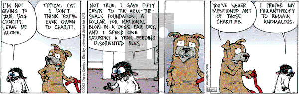 Get Fuzzy on Wednesday February 6, 2013 Comic Strip