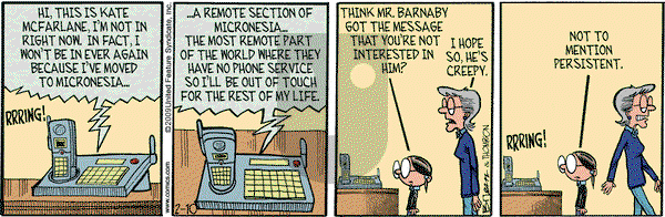 Grand Avenue on Tuesday February 10, 2009 Comic Strip