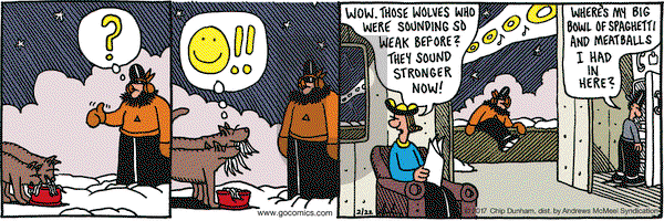 Overboard on Wednesday February 22, 2017 Comic Strip