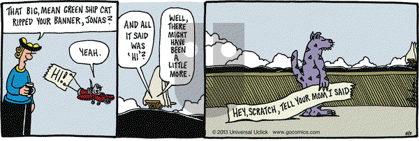Overboard on Wednesday June 5, 2013 Comic Strip