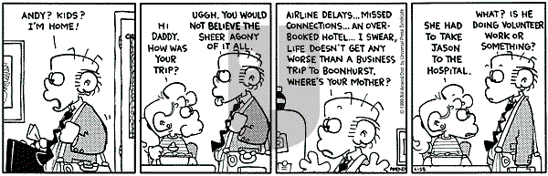 FoxTrot on Saturday November 27, 1999 Comic Strip