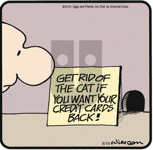 Ziggy on Monday August 16, 2010 Comic Strip