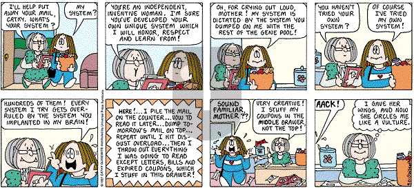Cathy Classics - Sunday September 21, 1997 Comic Strip
