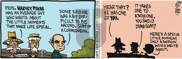 La Cucaracha on Tuesday July 27, 2010 Comic Strip