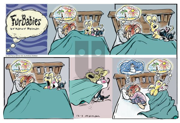 FurBabies - Sunday December 3, 2023 Comic Strip