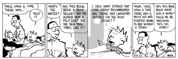 Calvin and Hobbes on Tuesday August 22, 1989 Comic Strip