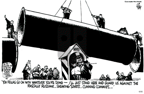 Pat Oliphant on Wednesday June 30, 1982 Comic Strip
