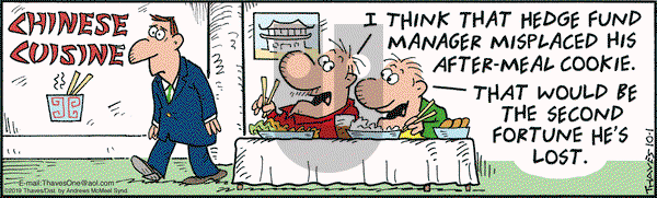 Frank and Ernest on Tuesday October 1, 2019 Comic Strip