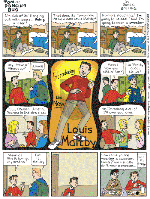 Tom the Dancing Bug on Saturday December 31, 2005 Comic Strip