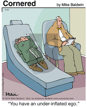 Cornered on Wednesday September 25, 2019 Comic Strip