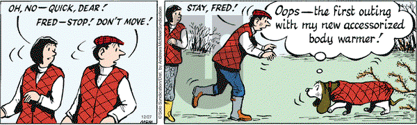Fred Basset - Friday December 27, 2019 Comic Strip