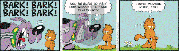 Garfield on Wednesday April 15, 2020 Comic Strip