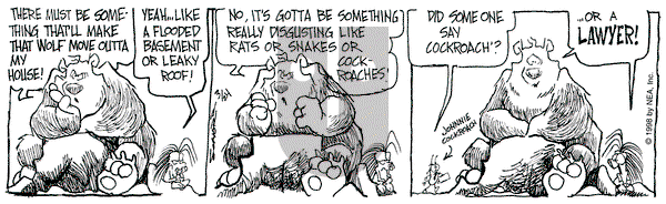 The Grizzwells on Tuesday March 24, 1998 Comic Strip
