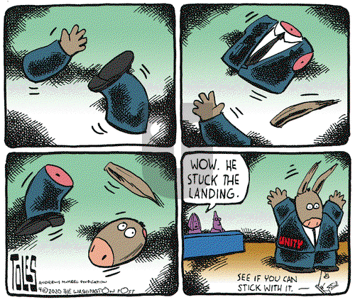 Tom Toles on Friday April 10, 2020 Comic Strip