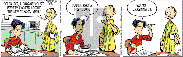 Baldo on Saturday September 5, 2009 Comic Strip