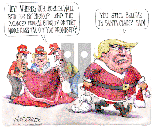 Matt Wuerker on Thursday December 20, 2018 Comic Strip