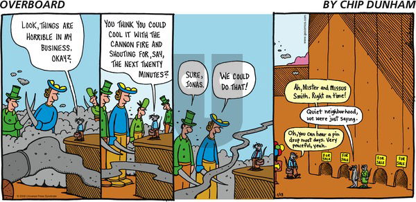 Overboard on Sunday January 18, 2009 Comic Strip