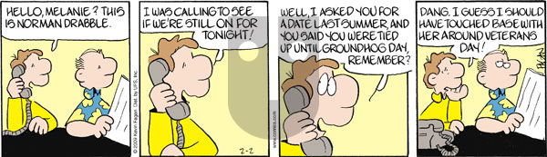 Drabble on Monday February 2, 2009 Comic Strip