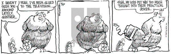 The Grizzwells on Thursday June 26, 1997 Comic Strip