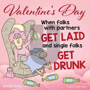Aunty Acid - Friday February 14, 2025 Comic Strip
