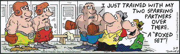 Frank and Ernest on Monday May 9, 2016 Comic Strip