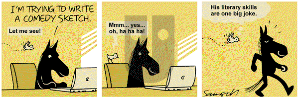 Dark Side of the Horse on Monday June 28, 2010 Comic Strip