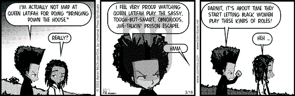 The Boondocks on Tuesday October 19, 2010 Comic Strip
