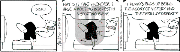 The Born Loser on Saturday September 30, 2000 Comic Strip