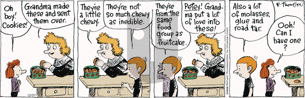 Cul de Sac - Friday December 27, 2013 Comic Strip