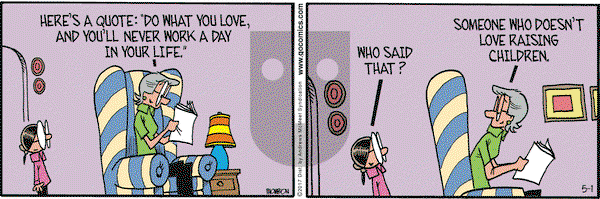 Grand Avenue on Monday May 1, 2017 Comic Strip